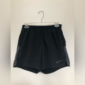 Black mid-rise Nike dri-fit shorts